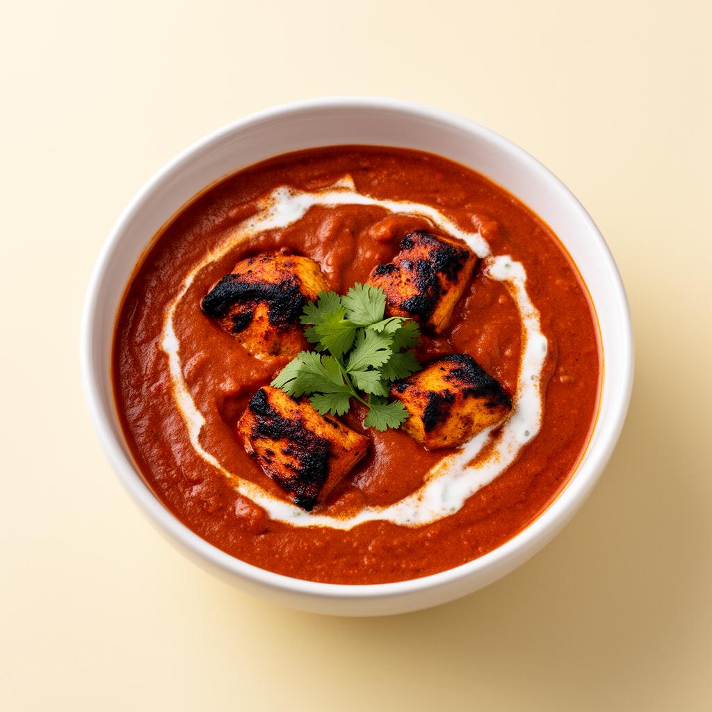 Cooked Spicerra Chicken Tikka Masala in a bowl